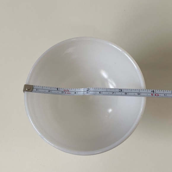 Vintage Platonite Sherbert Dish White Glass Dessert Bowls X2 - Picture 3 of 14